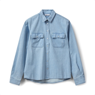 H2OFagerholt - Cowgirl shirt Light blue denim